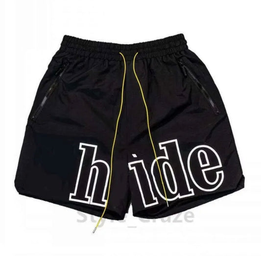 Rude Black Shorts
