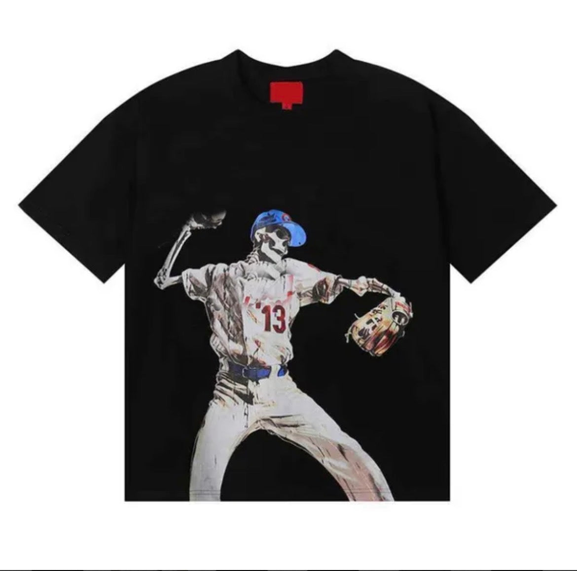 Godspeed Baseball Black T-Shirt
