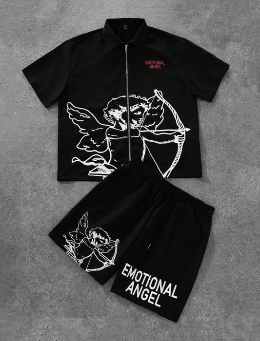 Emotional Angel Black Two Piece