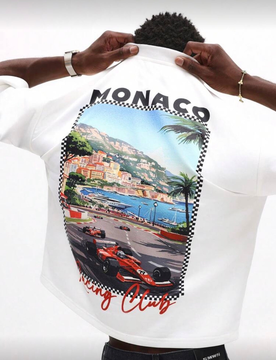 Monaco Sumwon White T-Shirt