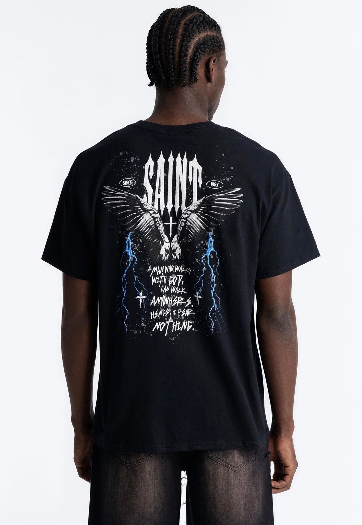 Saint Black T-Shirt