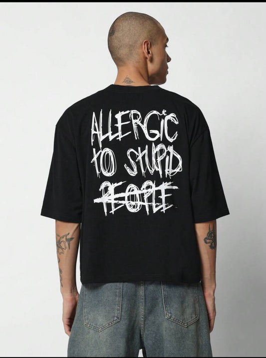 Sumwon Allergic Black T-Shirt