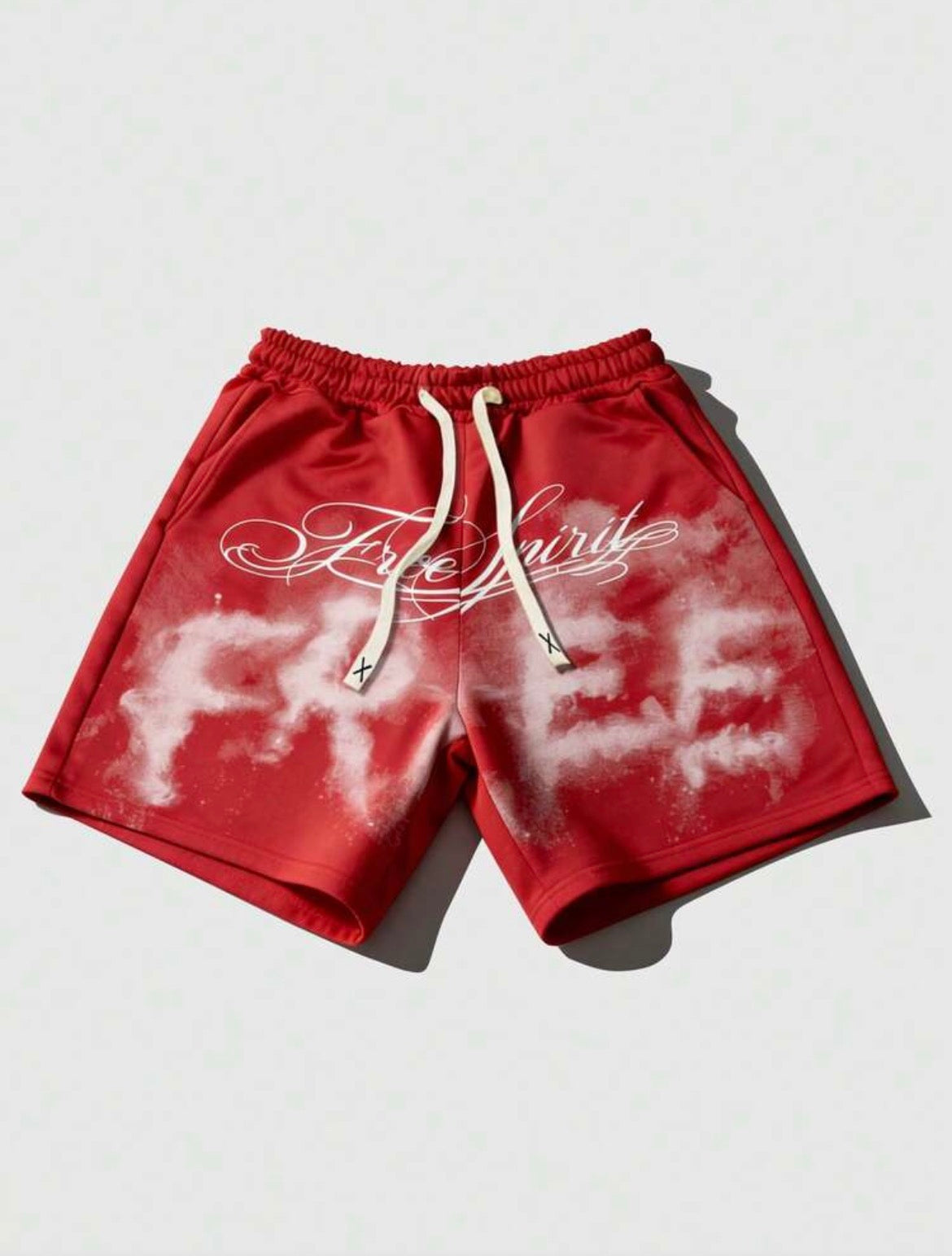 Free Red Short Pants