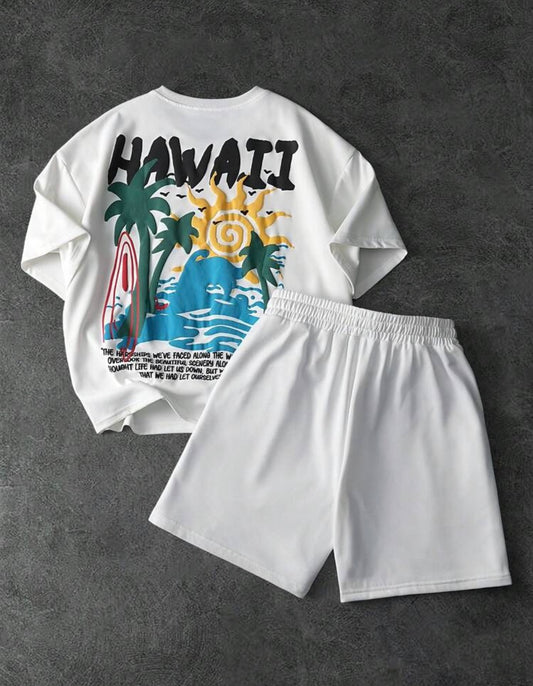 Hawaii White Two Piece