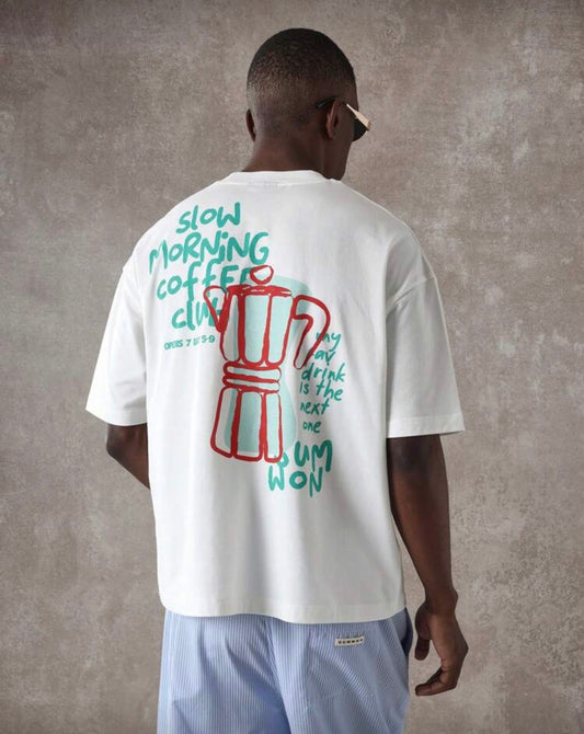 Sumwon Coffee White T-Shirt