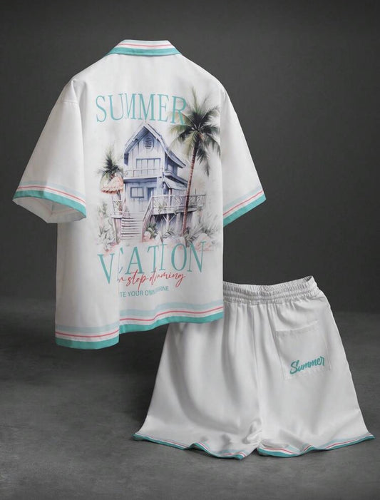 Summer Button Up Two Piece