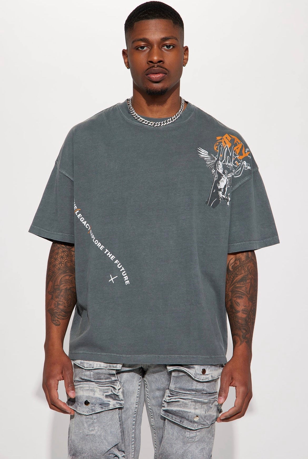 Stay United Grey T-Shirt