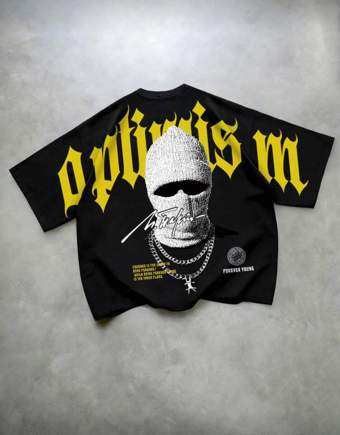 Optimism Black T-Shirt