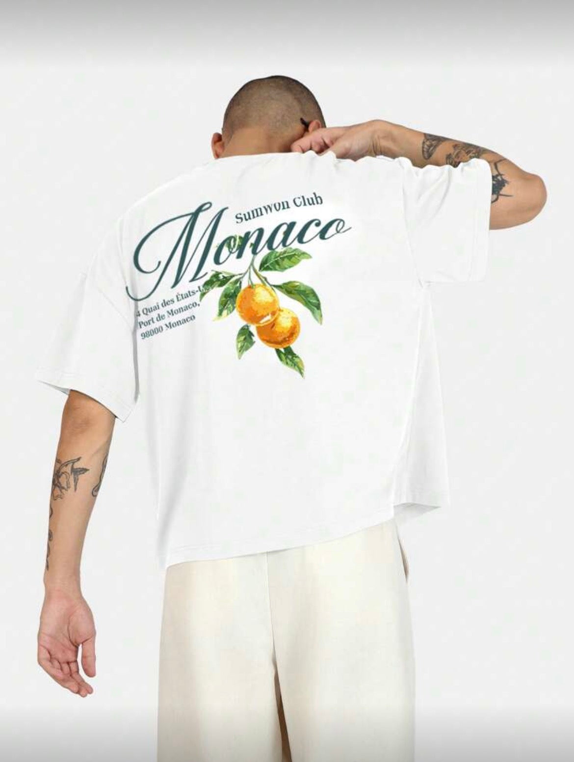 Monaco White T-Shirt