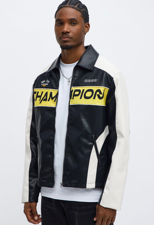 Champion Leather Jacket