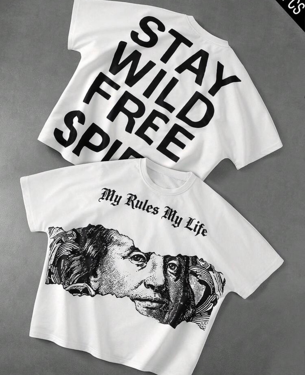 Stay Wild White T-Shirt