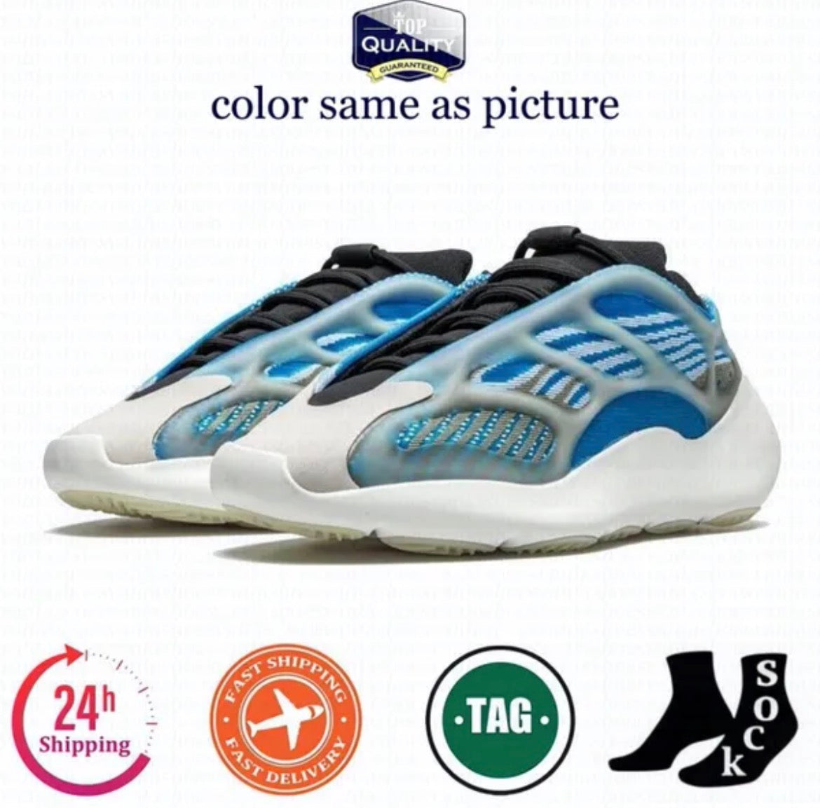 Adidas Yeezy 700 v3 Ocean Blue
