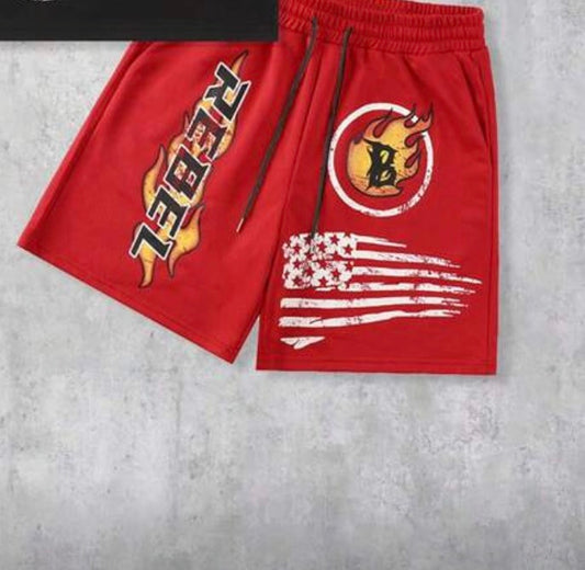 Rebel Red Short Pants