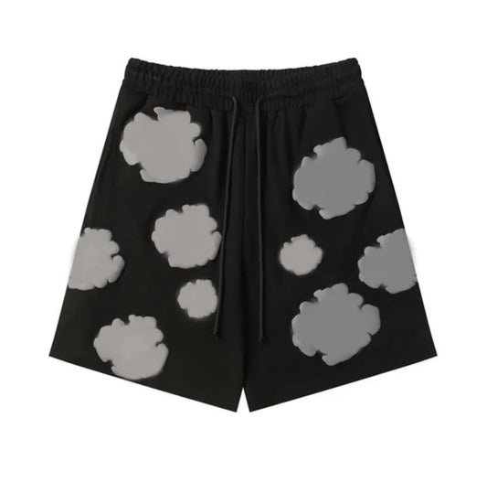 Denim Tears Grey & Black Shorts