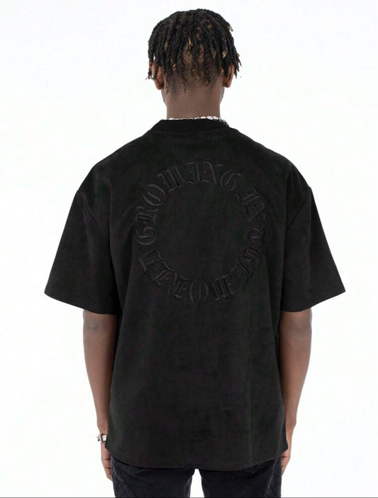 MT99 Black Circle Embroidery