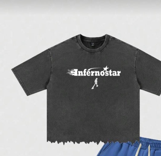 Inferno star Grey T-Shirt