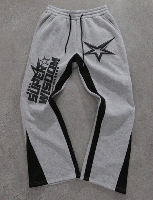 Super Wisdom Grey Sweatpants