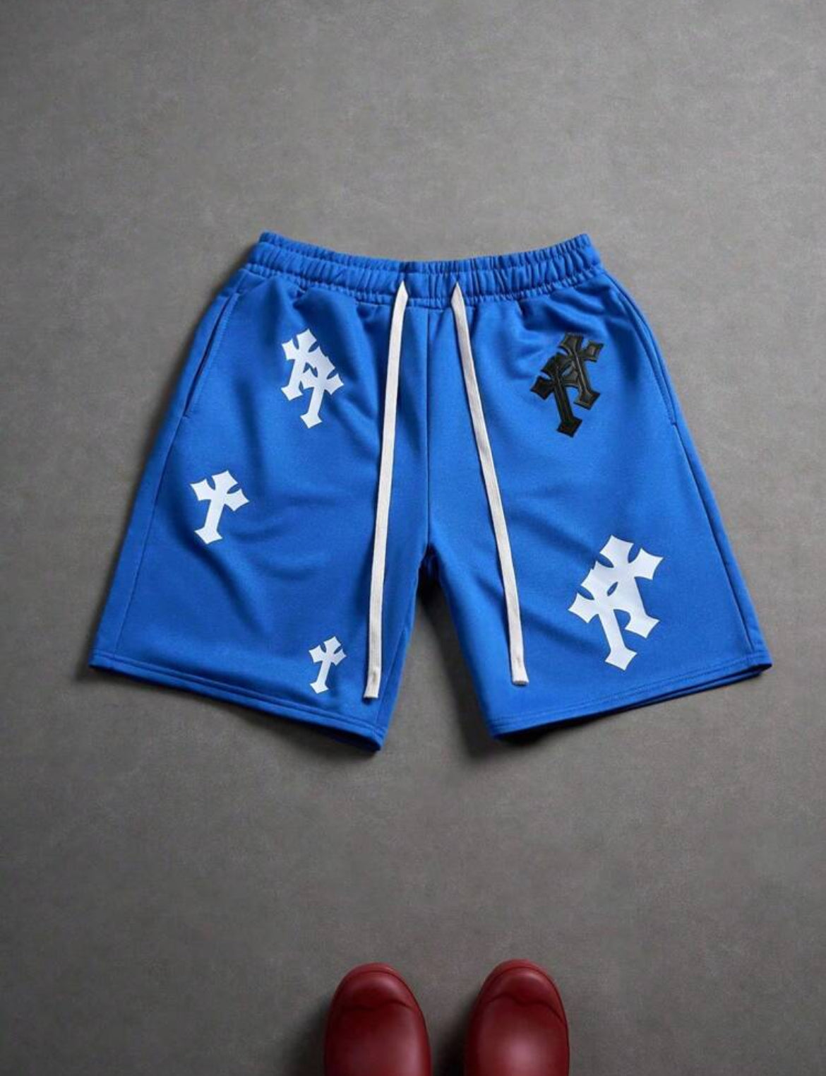 Blue Cross Short Pants