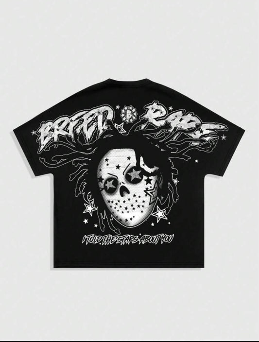Hockey Mask Black T-Shirt