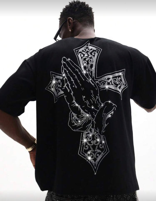 Cross Black Graphic Tee