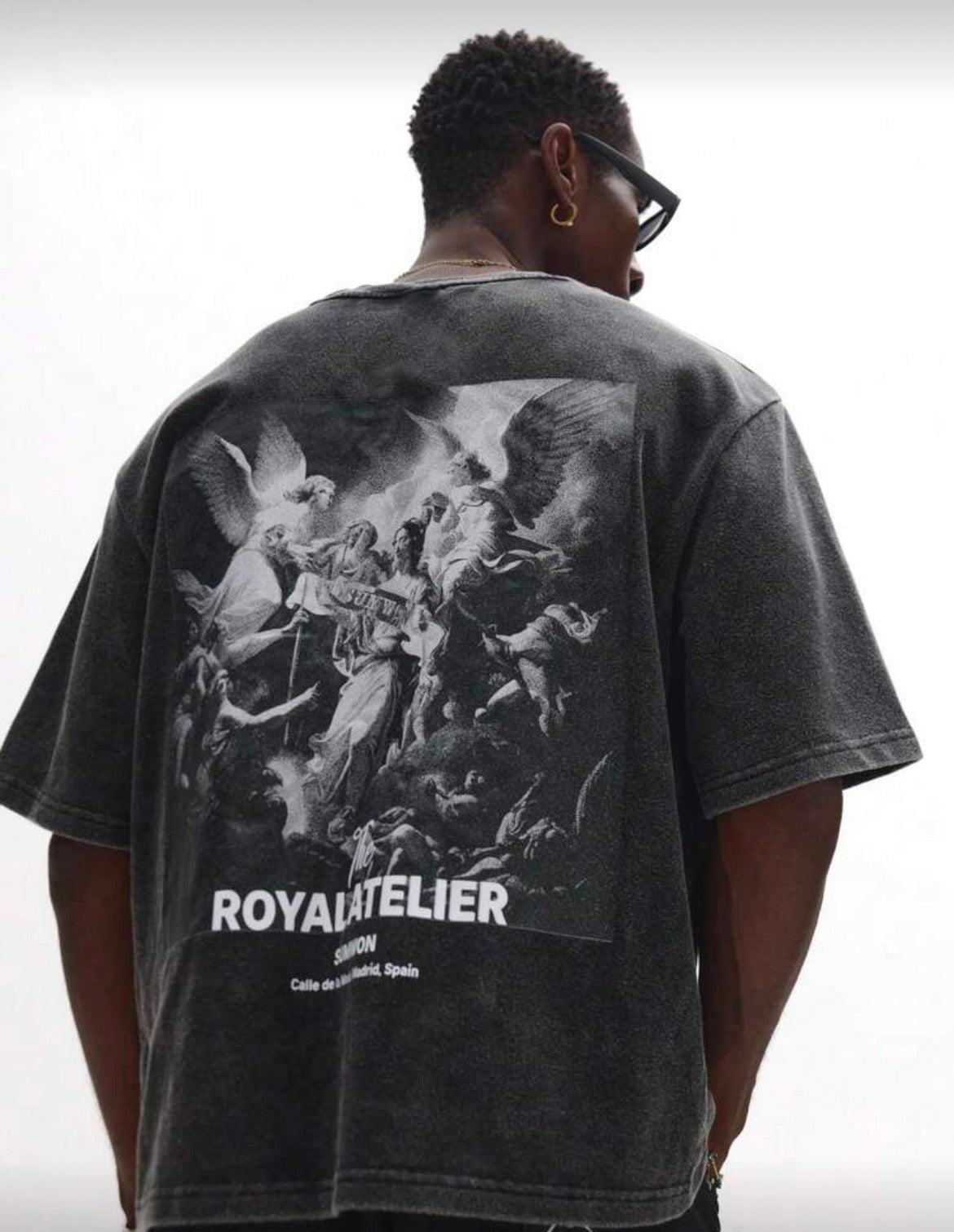 Sumwon Royal Vintage Black T-Shirt