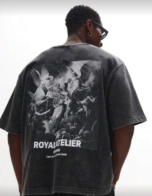 Sumwon Royal Vintage Black T-Shirt