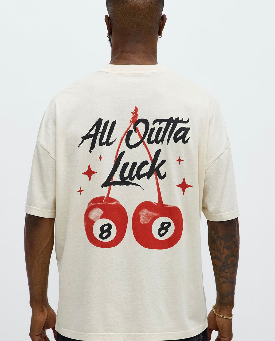 All Outta Luck Apricot T-Shirt