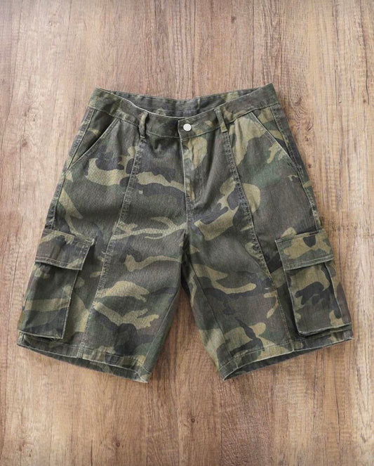 Camo Cargo Jorts