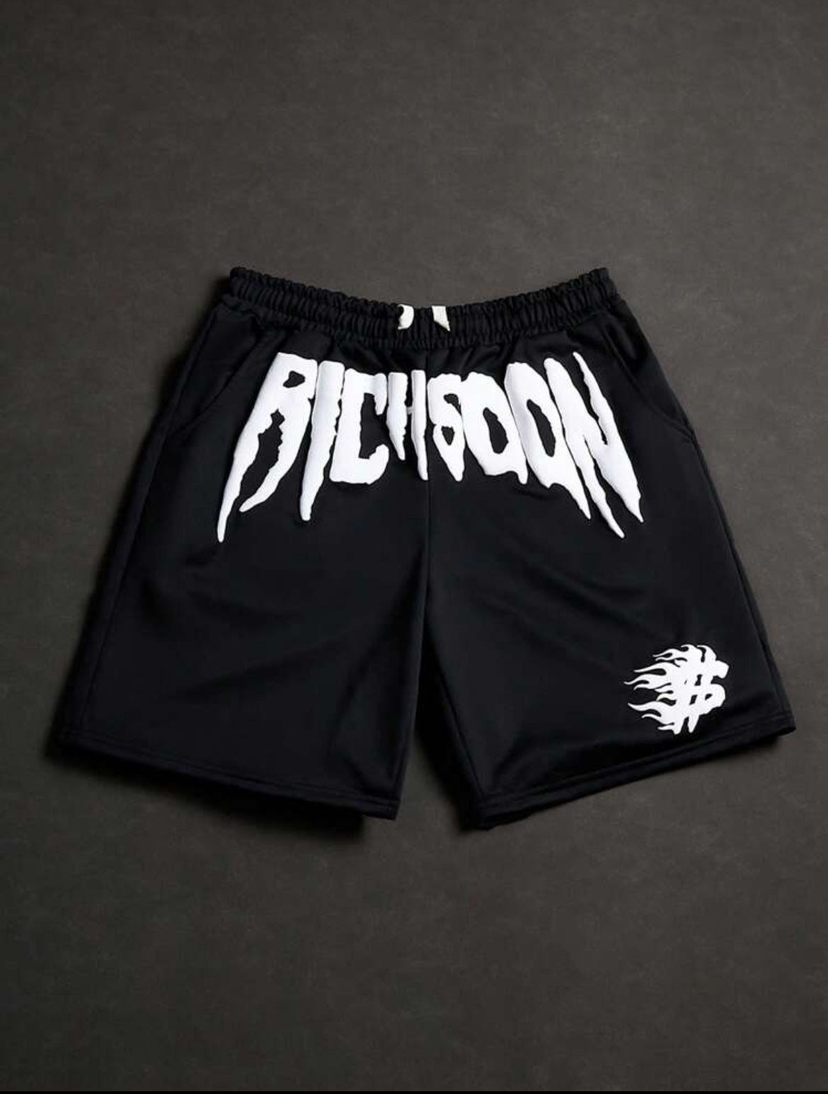 Rich Soon Black Shorts