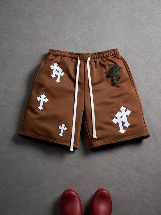 Cross Brown Shorts