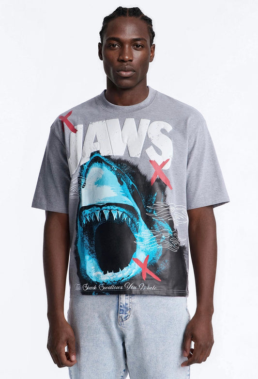 Jaws Shark Grey T-Shirt