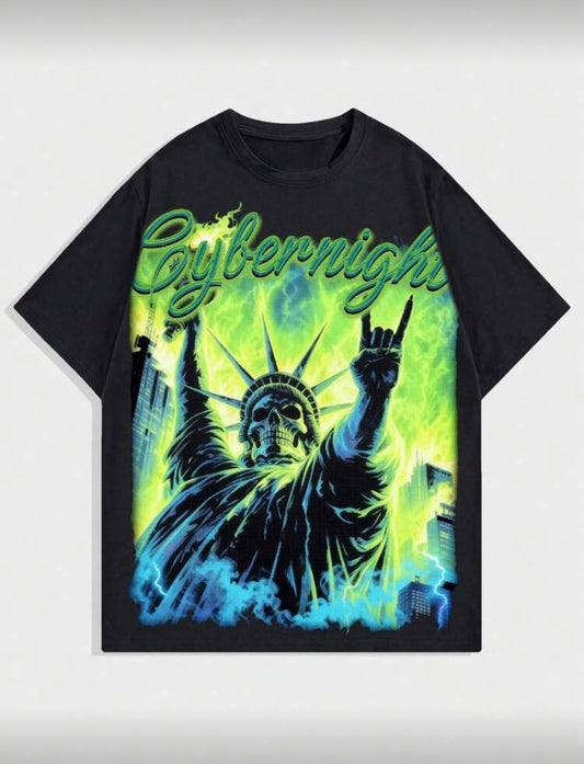 Cybernight Black T-Shirt