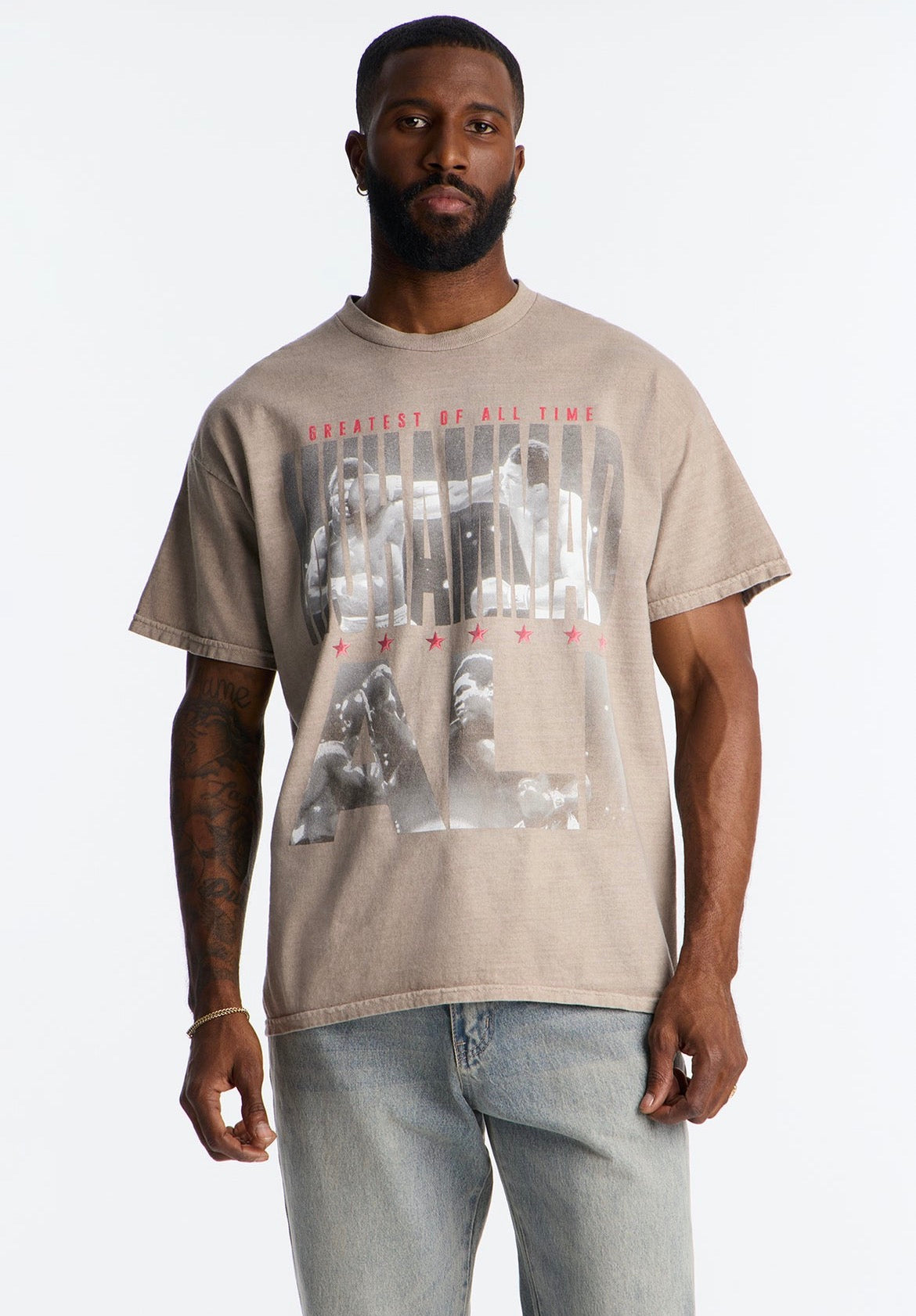 Mohammed Ali Brown T-Shirt
