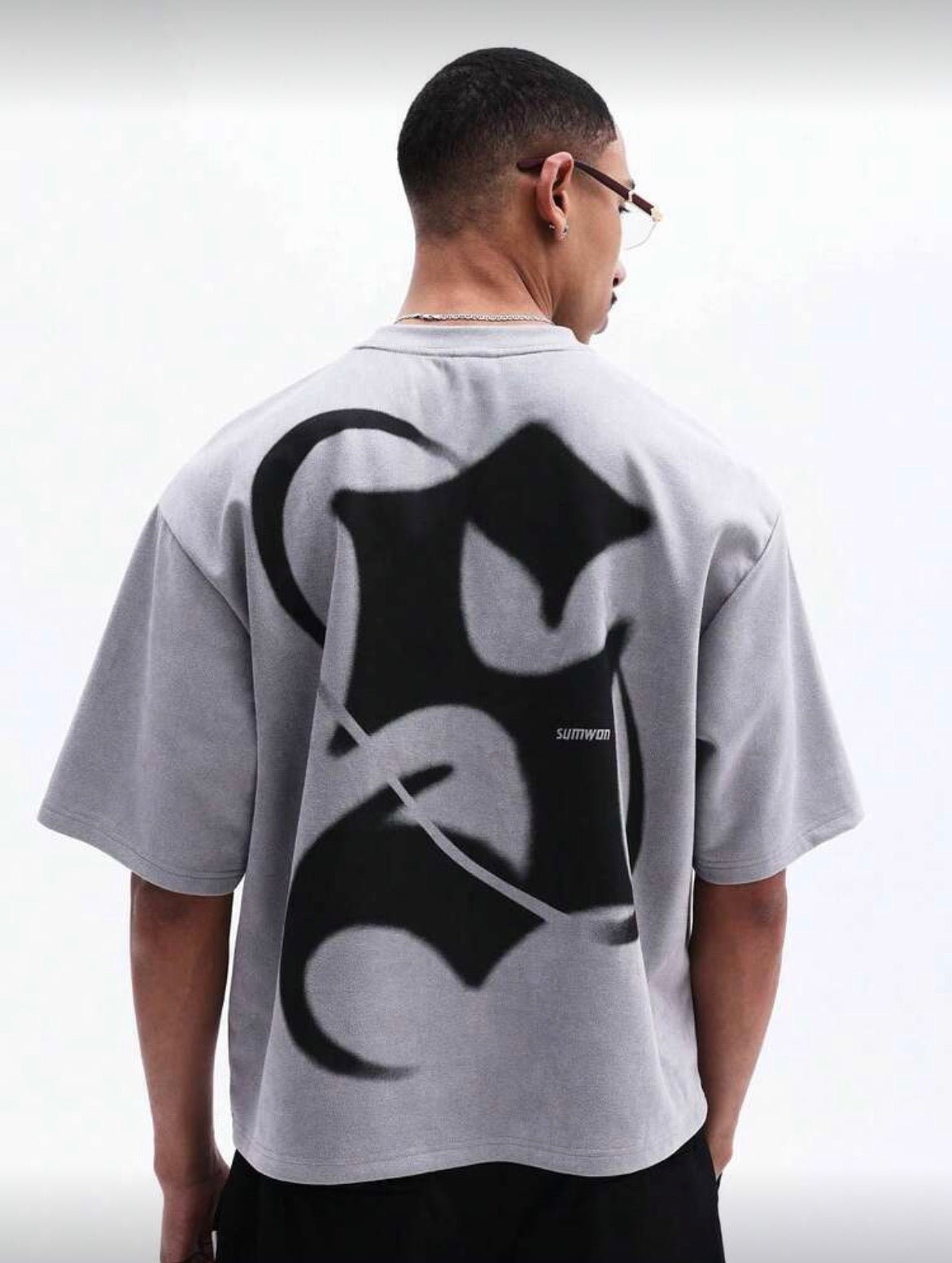 Sumwon Grey S T-Shirt