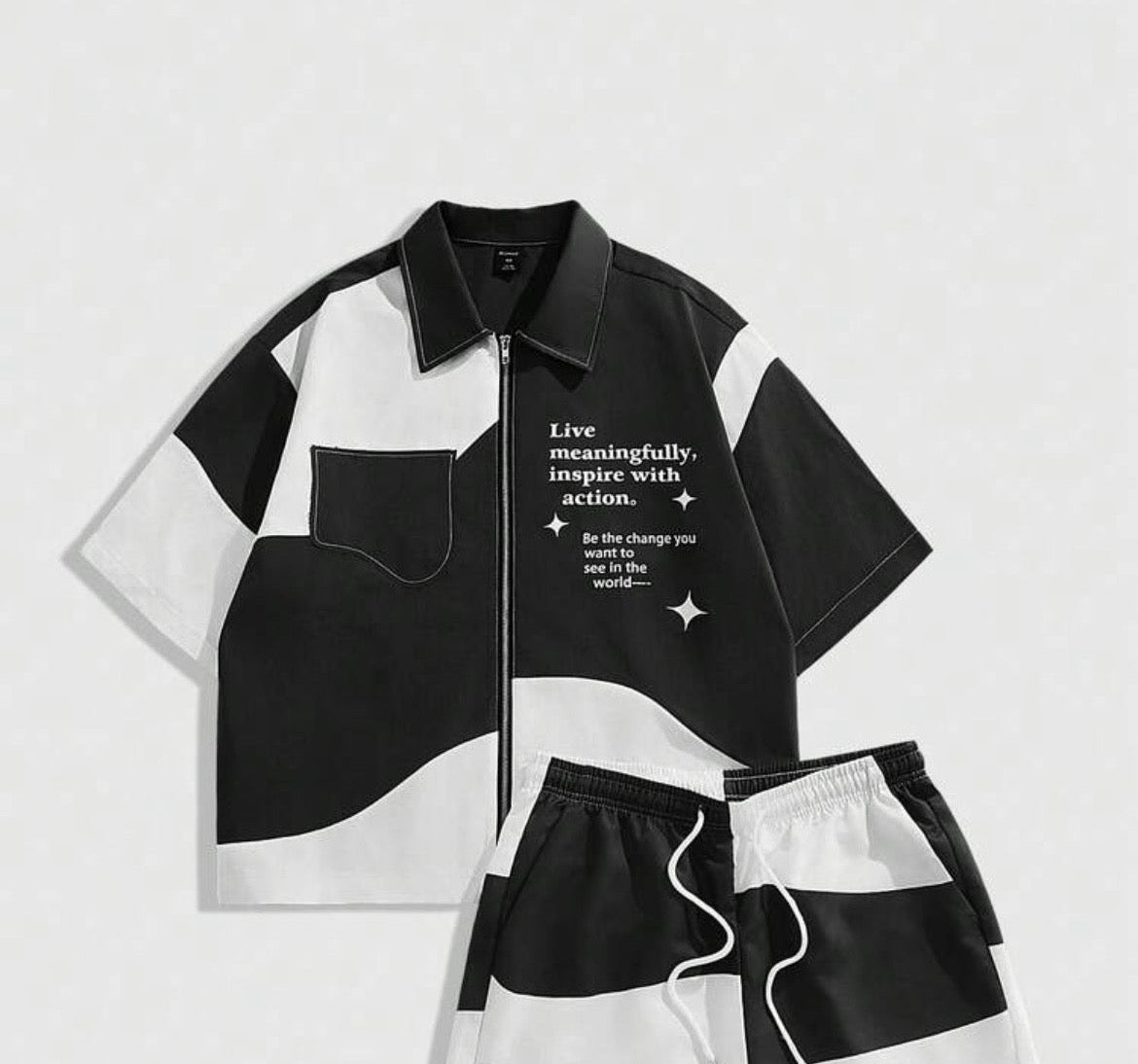 Believe Zipper Shirt