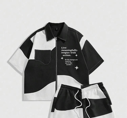 Believe Zipper Shirt