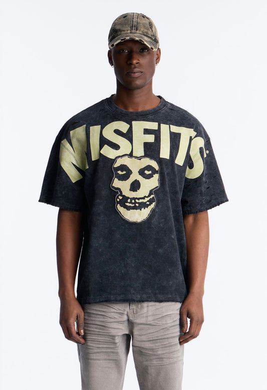 Misfit Skull Washed T-Shirt