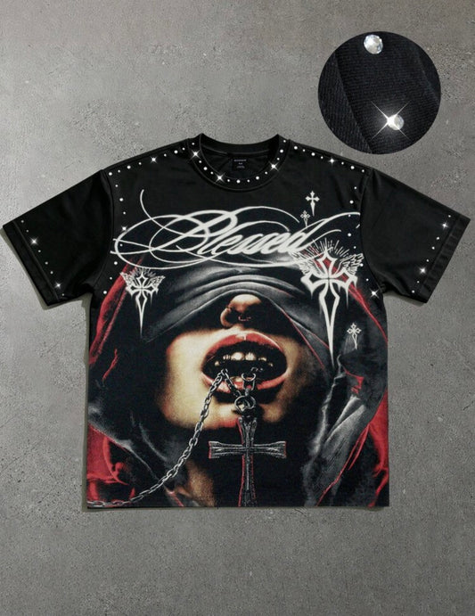 Blessed Black and Red T-Shirt