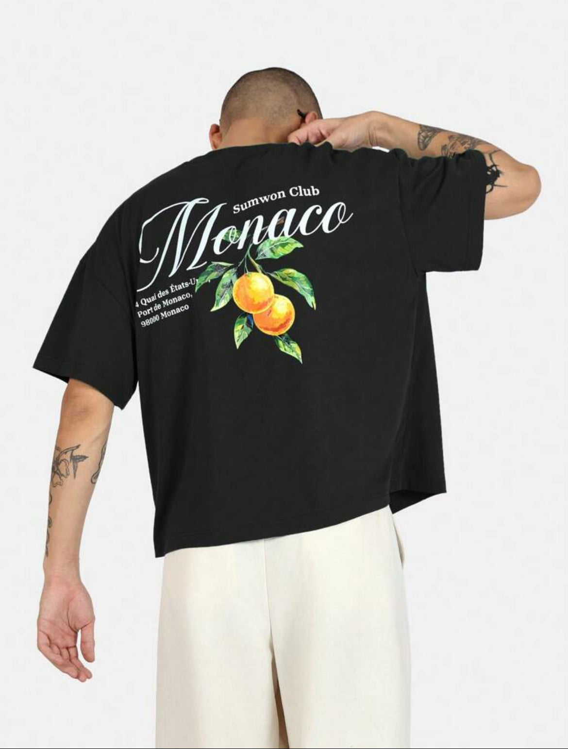 Monaco Black T-Shirt