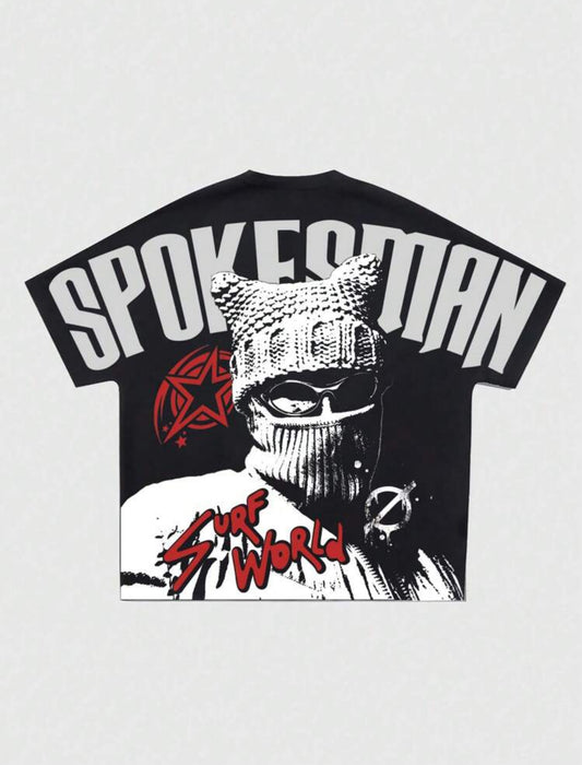 Spokesman Black T-Shirt