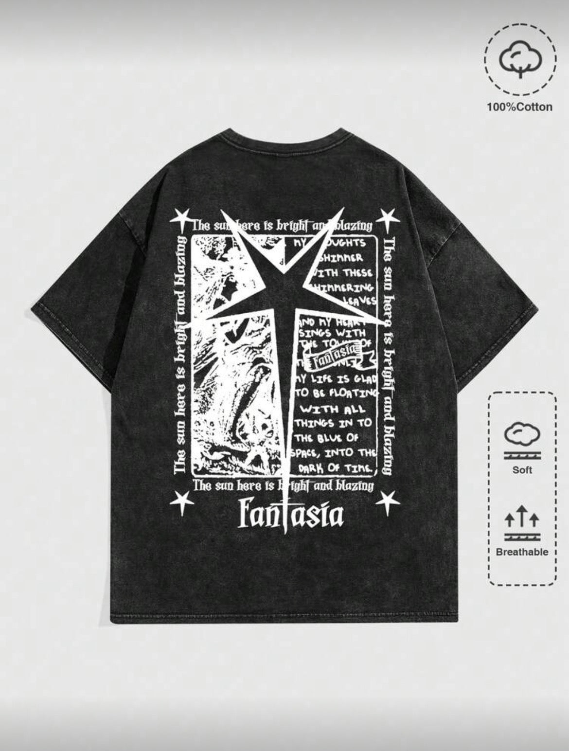 Fantasia Washed Out T-Shirt