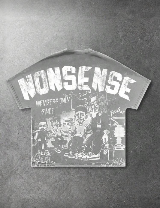 Nonsense Grey T-Shirt