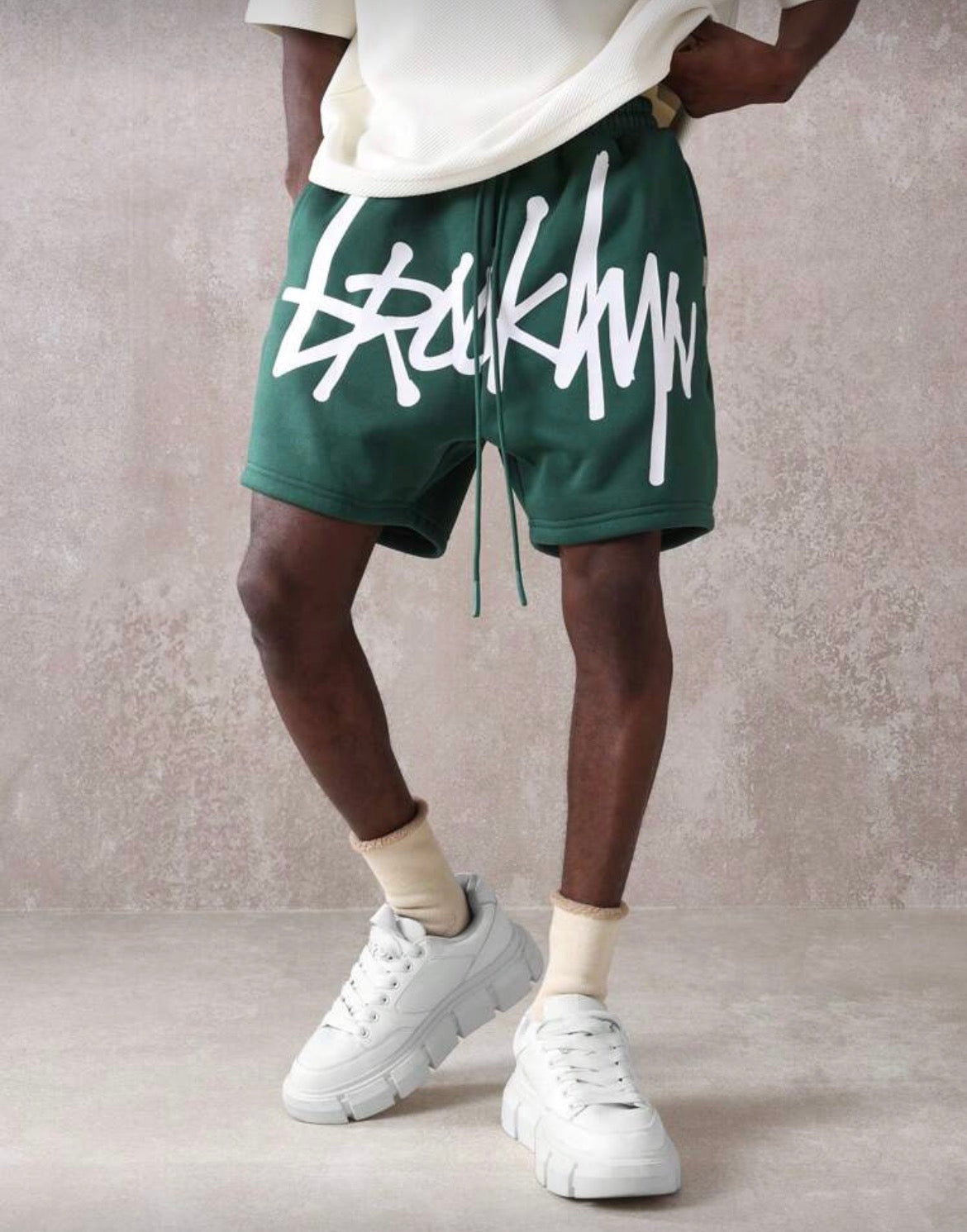 Sumwon Brooklyn Green Shorts