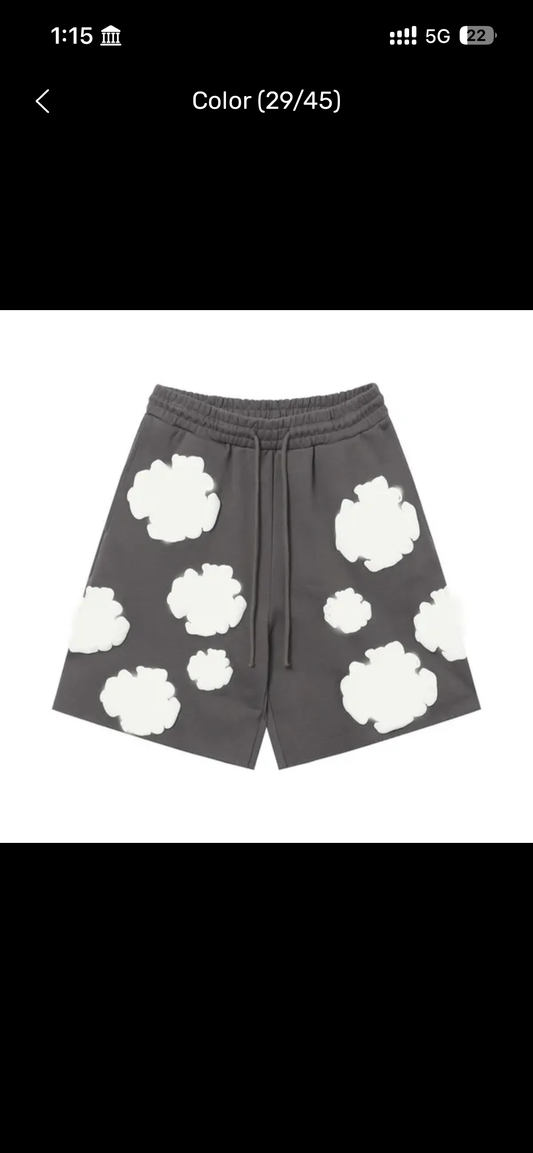 Denim Tears Grey Shorts
