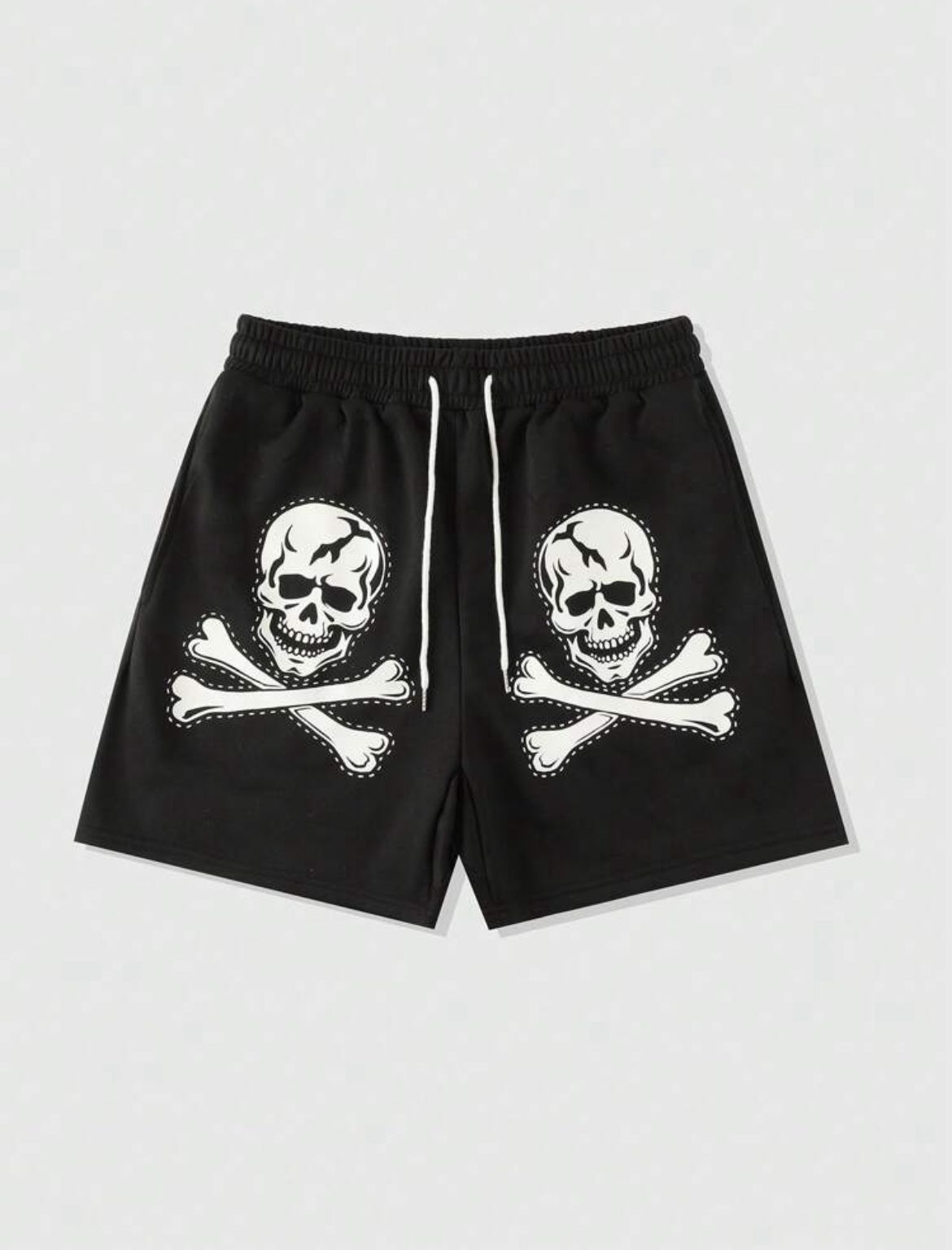 Men Skull Short Pants