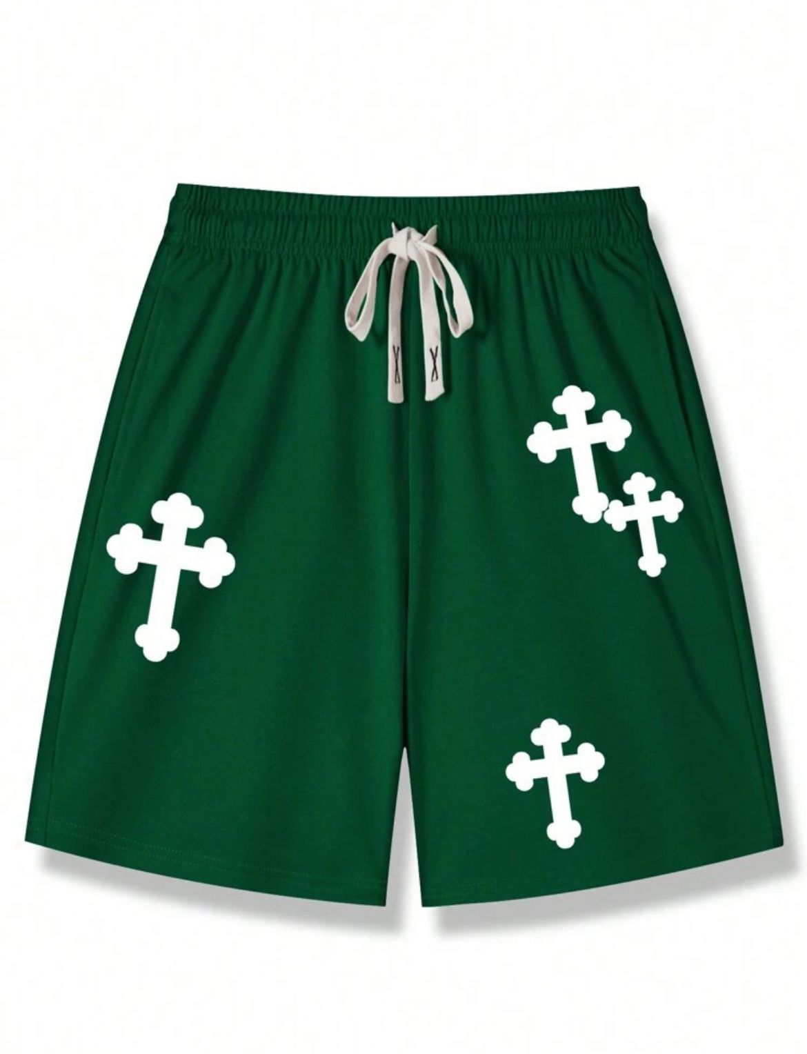 Green Goth Short Pants