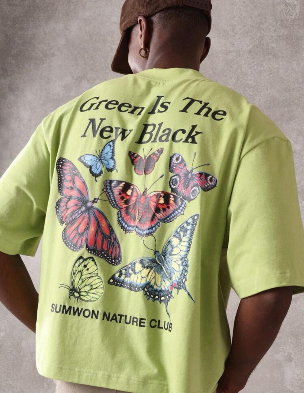 Sumwon Green Butterfly Tee
