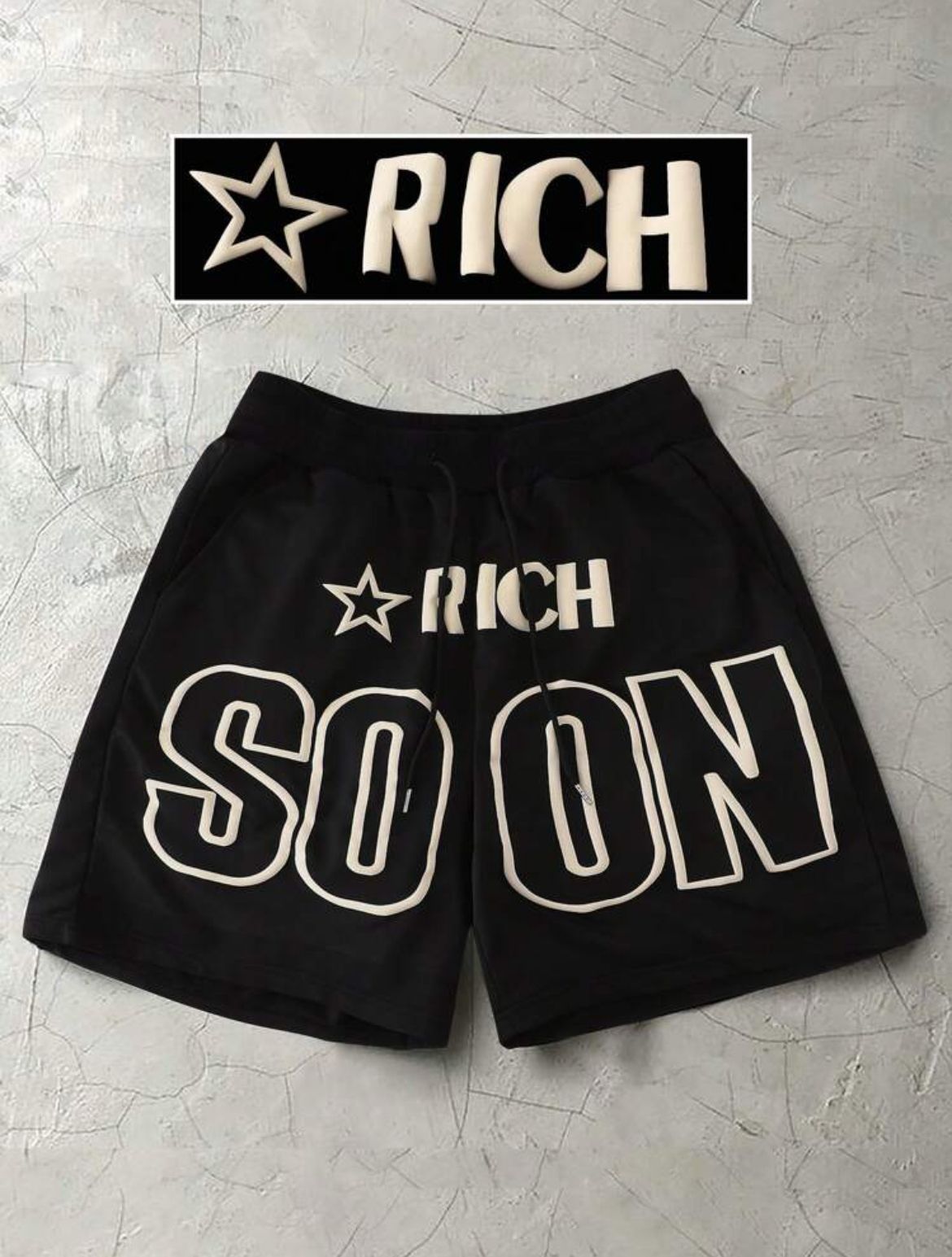 Rich Soon Black Shorts