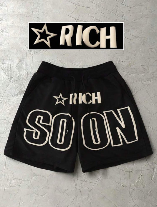 Rich Soon Black Shorts