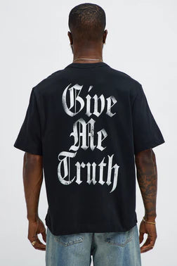 Give Me Truth Black T-Shirt